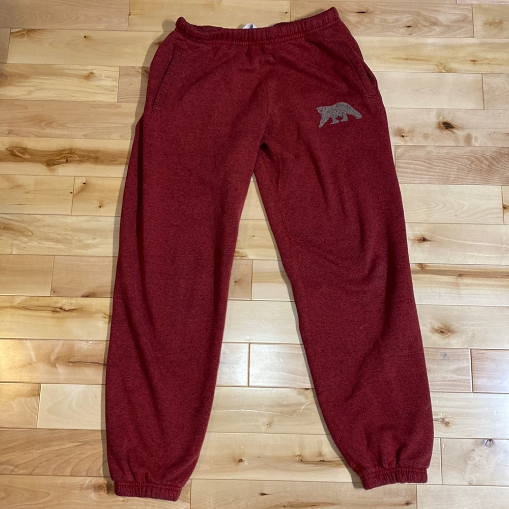 Polar Piece sweatpants red medium